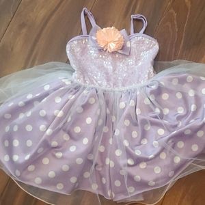 Curtain Call Costume Purple XS Dance outfit